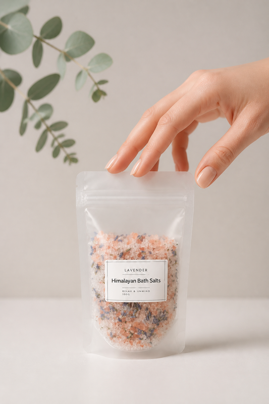 Lavender Himalayan Bath Salts